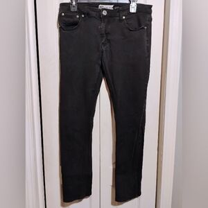 Royal Blue Sleek Black Skinny Jeans with Modern Fit